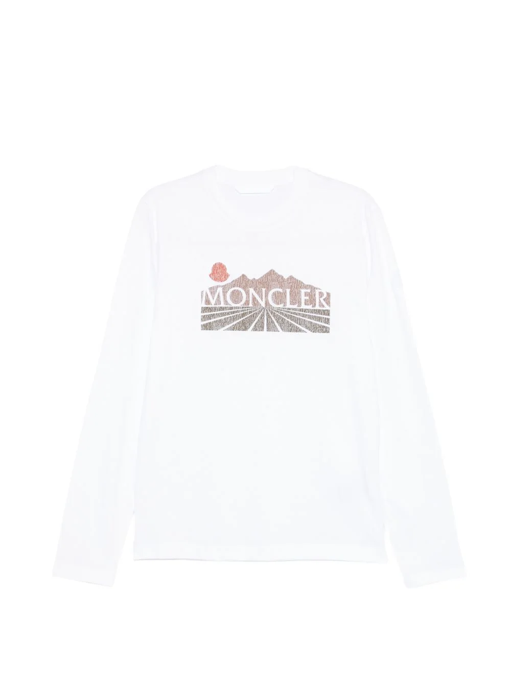 graphic long-sleeves T-shirt - 1