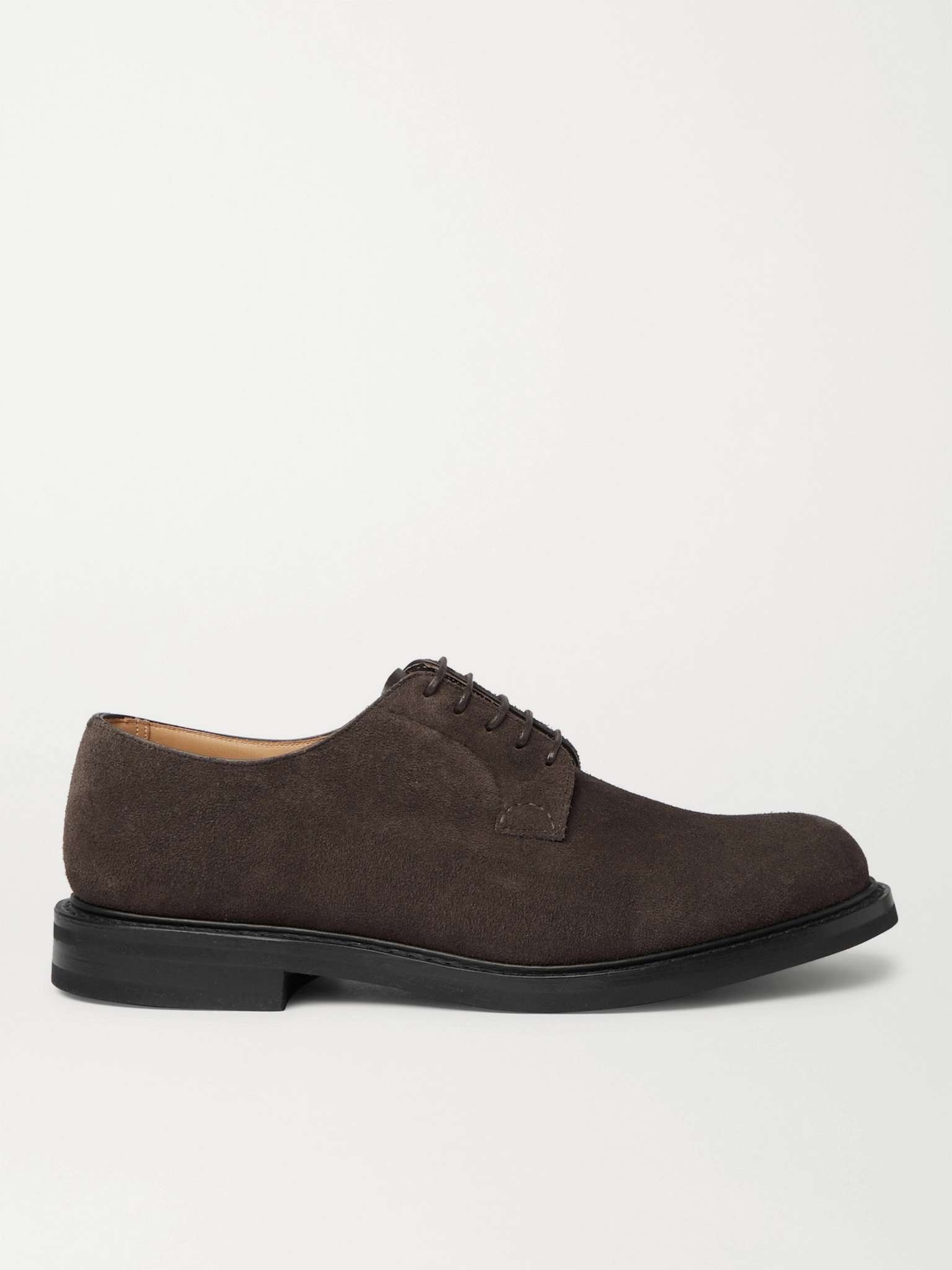 Shannon Suede Derby Shoes - 1