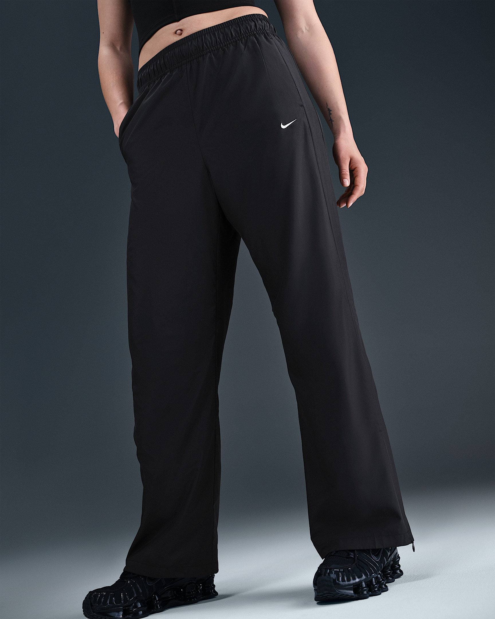 Nike Sportswear Classic Women's Mid-Rise Open-Hem Pants - 2