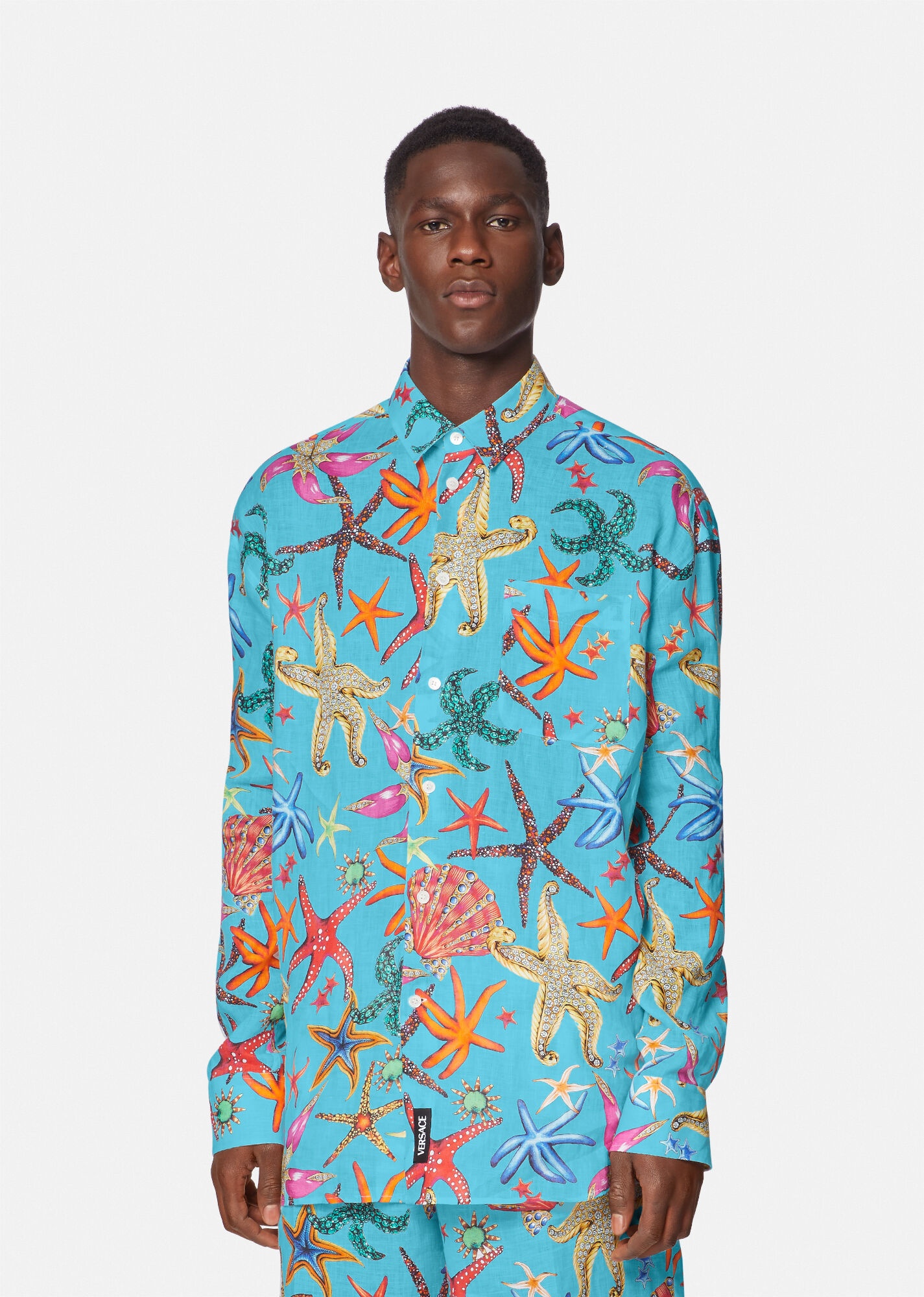 Trésor de la Mer Print Linen Shirt - 2