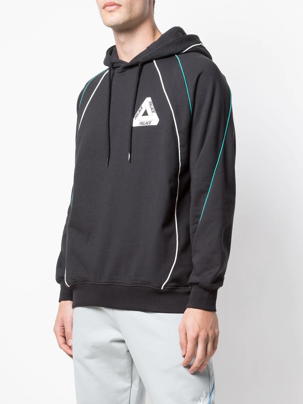 graphic print hoodie - 3