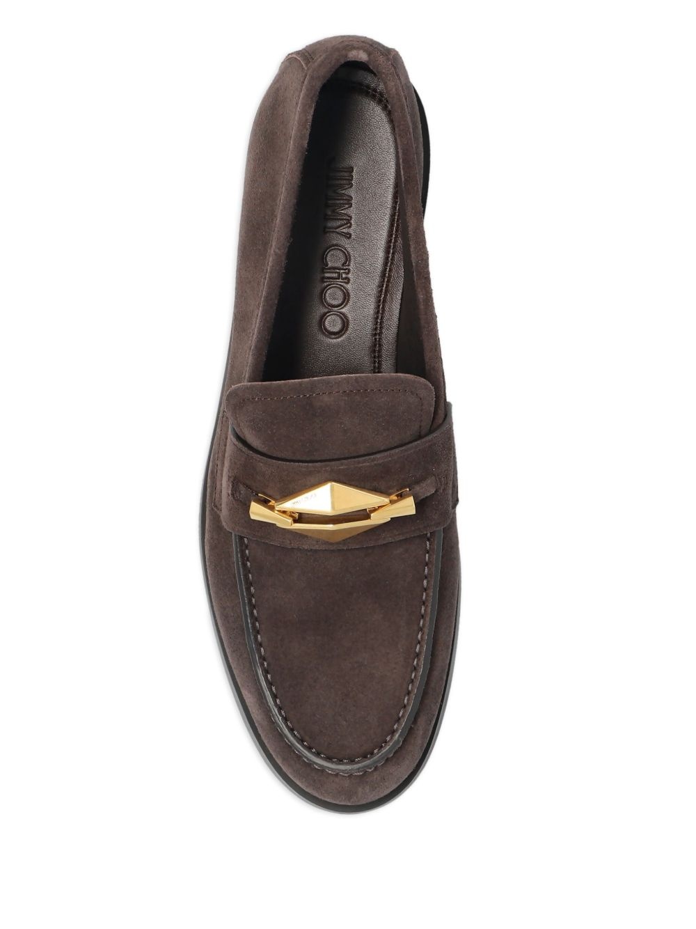 JIMMY CHOO suede Maddie loafers | REVERSIBLE