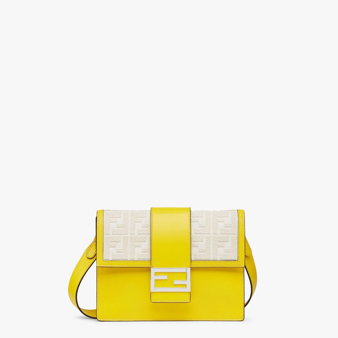 Yellow leather bag - 1