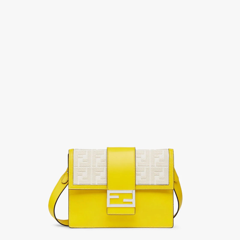 Yellow leather bag 1