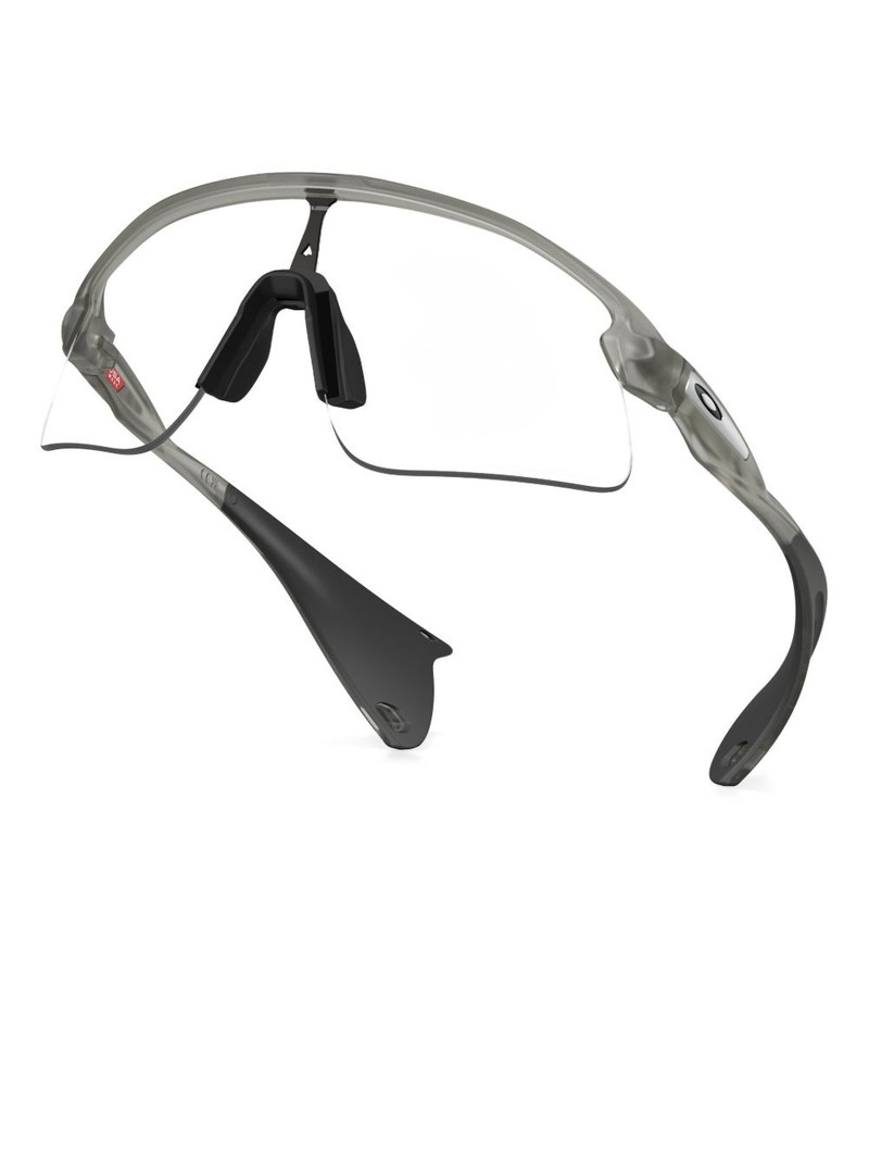 oversized-frame clear-lens sunglasses 4