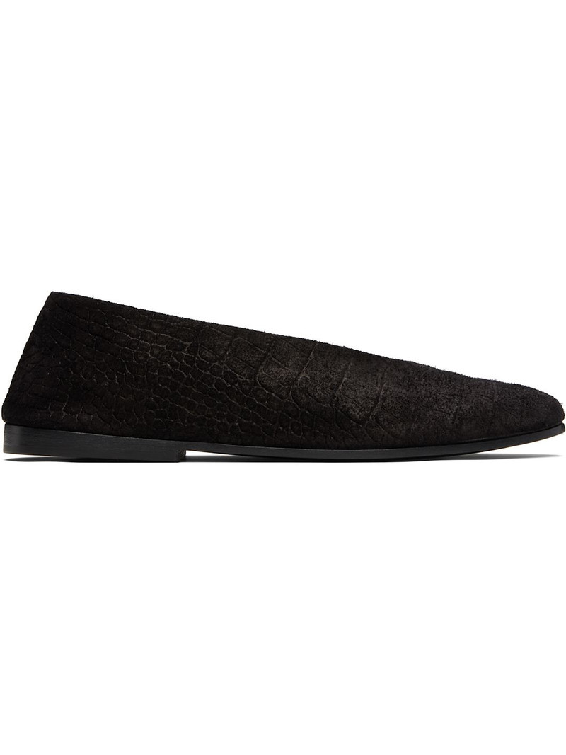 Black Scivolo Ballerina Flats 1