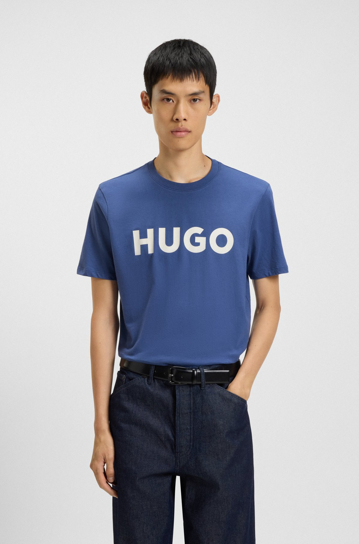 REGULAR-FIT T-SHIRT IN COTTON JERSEY WITH LOGO ARTWORK - 2