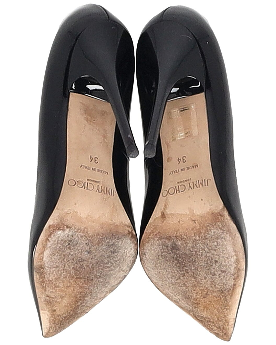 Jimmy Choo Women's Patent Anouk Pointed Pump (Authentic Pre-Loved) - 3