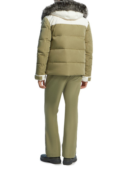 Yves Salomon Ski puffer jacket with fox fur hood outlook