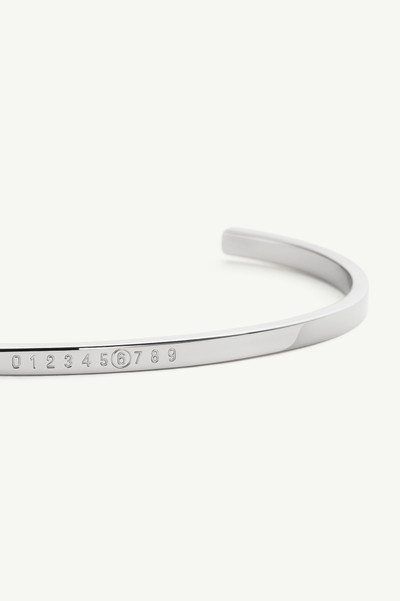 MM6 Maison Margiela Numeric Minimal Signature Cuff Bracelet outlook