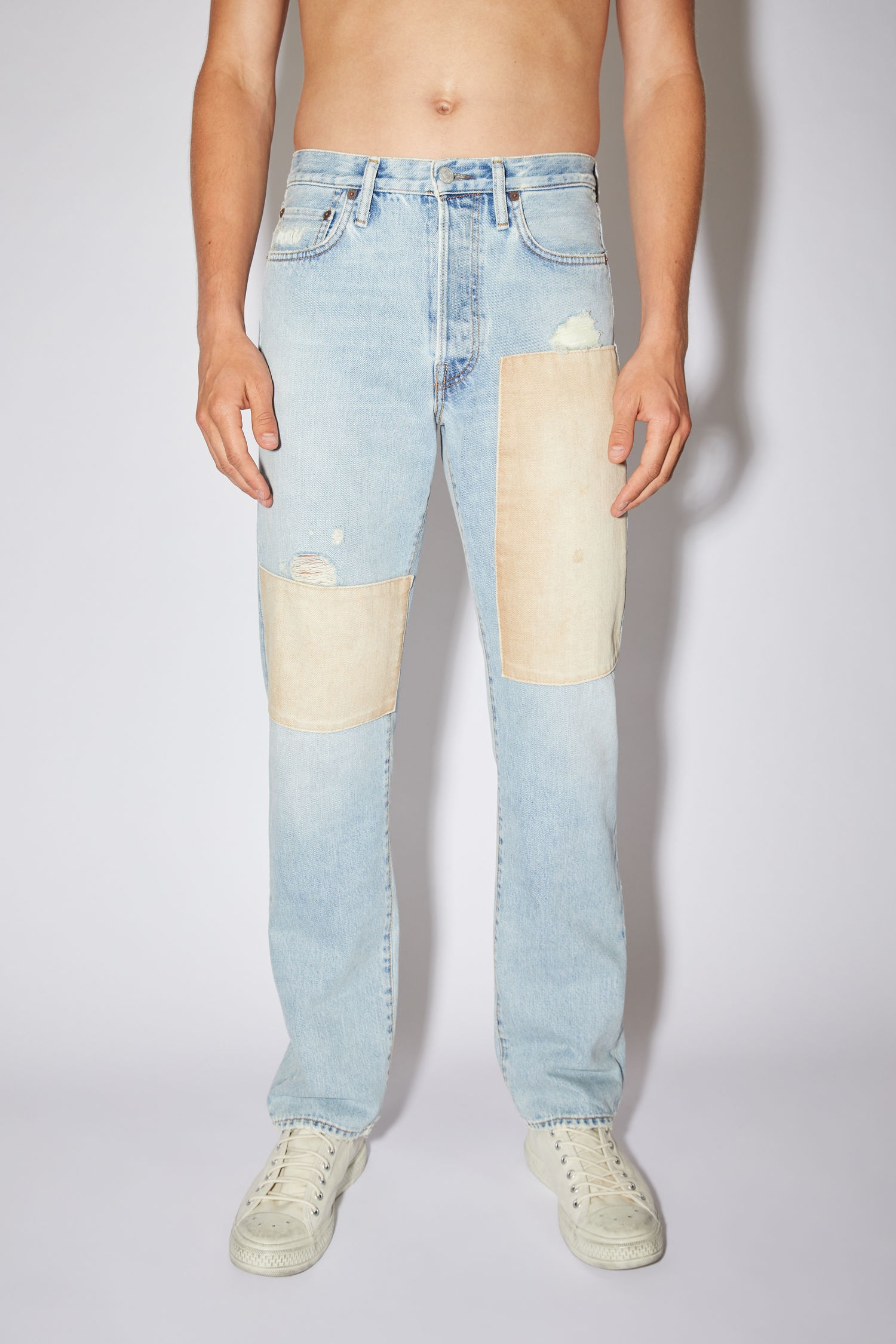 Straight fit jeans - Light blue - 2