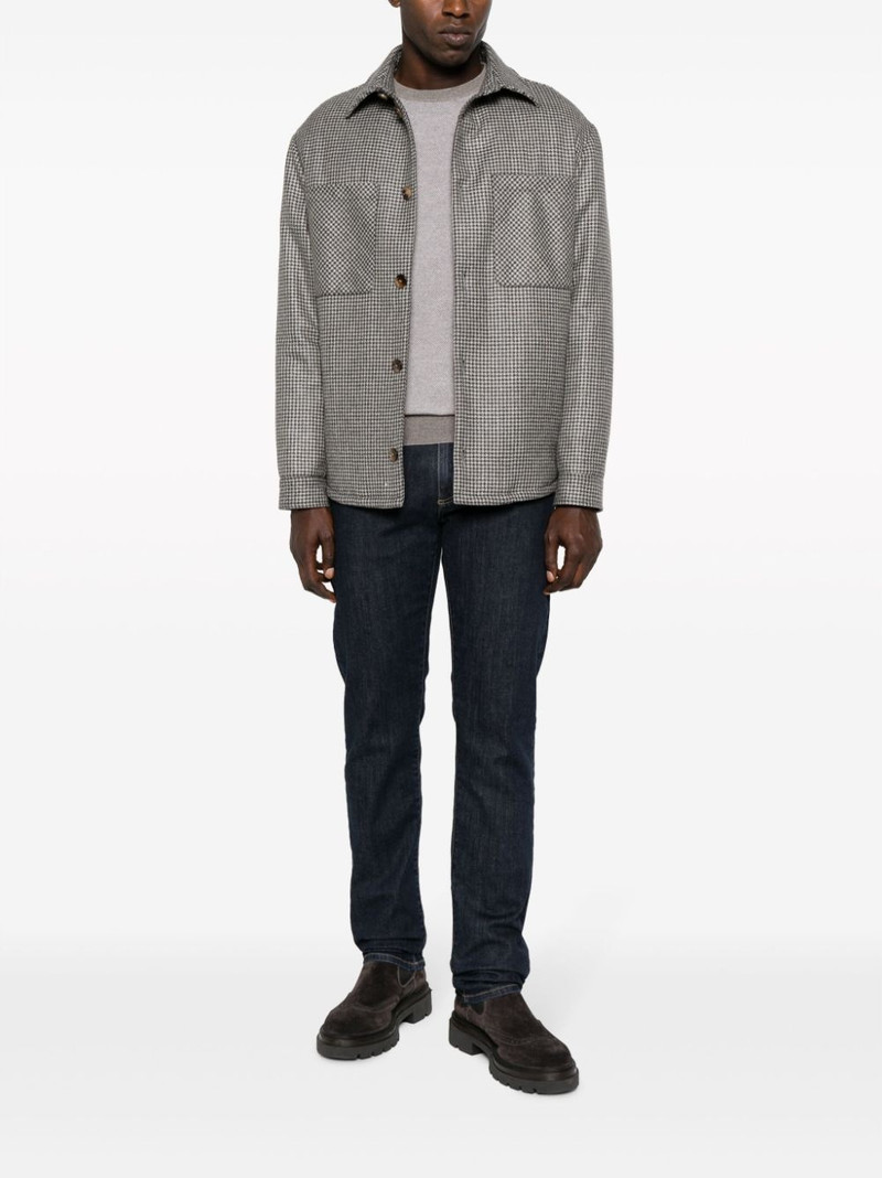 Canali two-tone wool jumper outlook