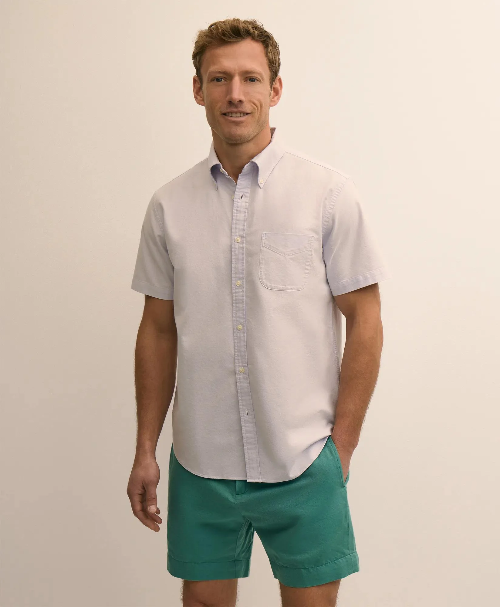 Friday Short-Sleeve Oxford Shirt - 1