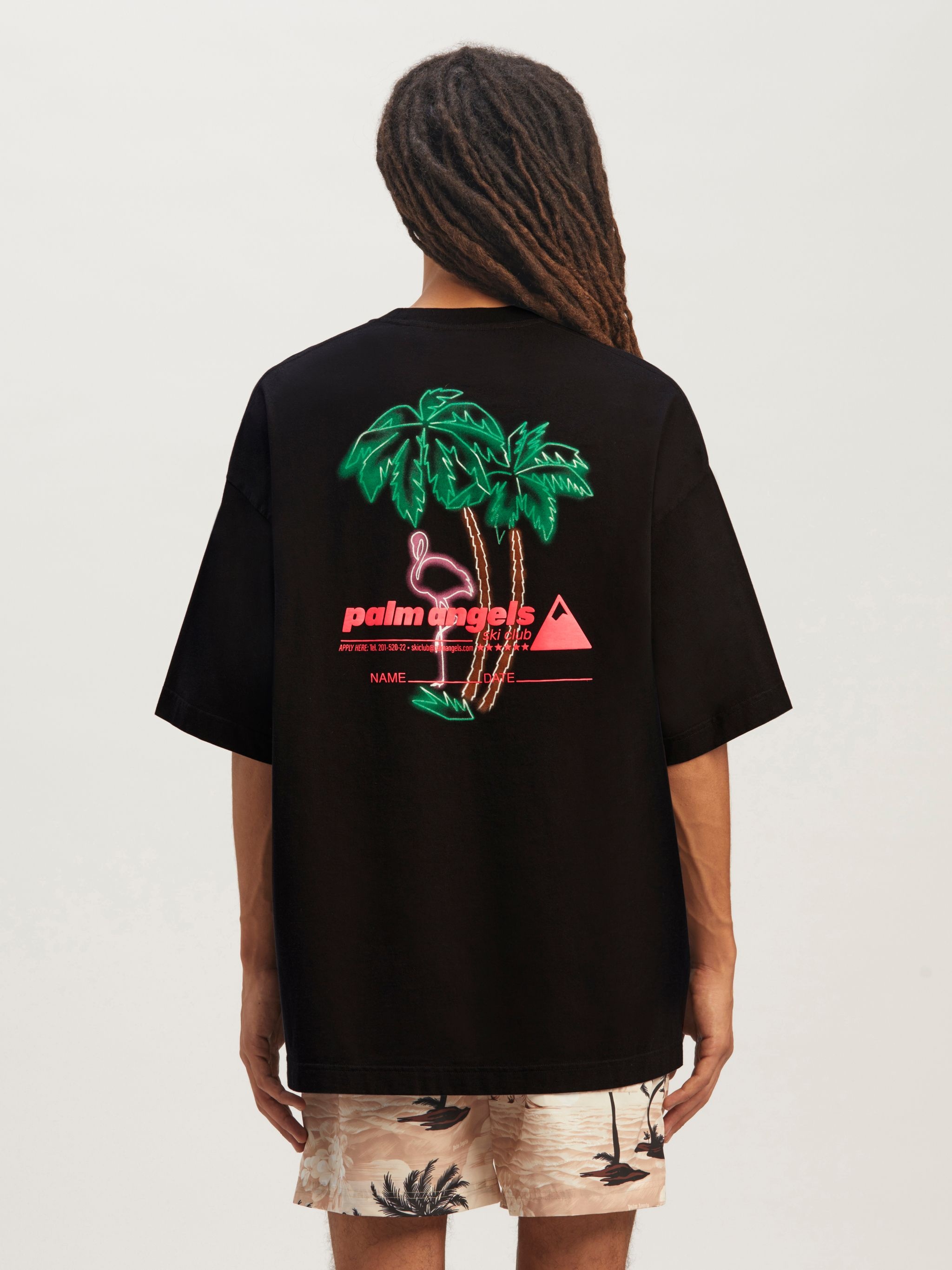 Palm Angels PA Ski Club Classic Tee | REVERSIBLE