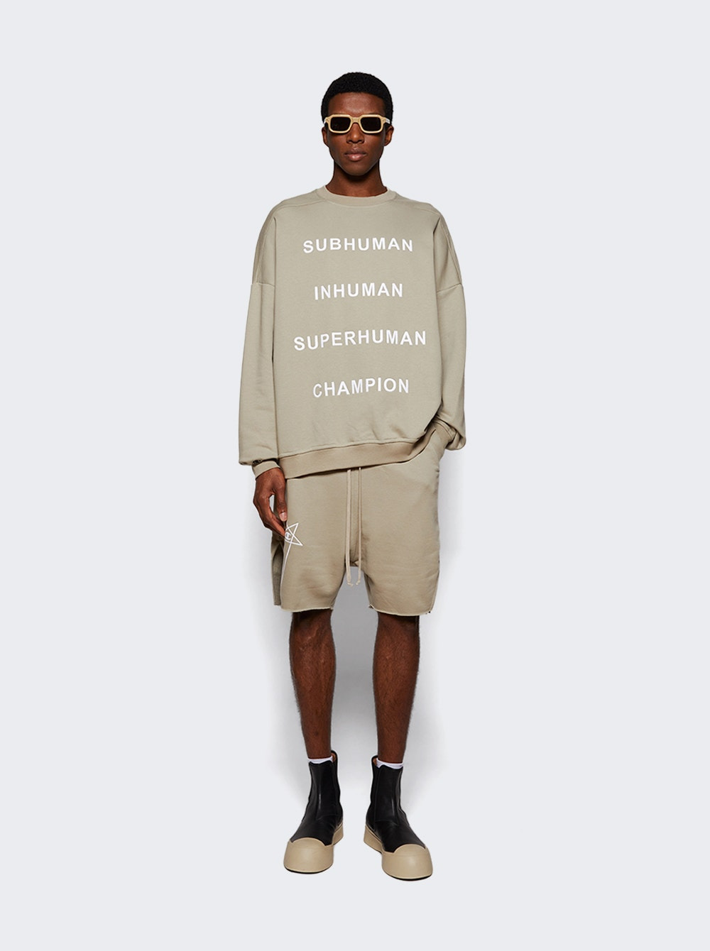 X  Champion Knitted Jumbo Sweat Pearl - 5