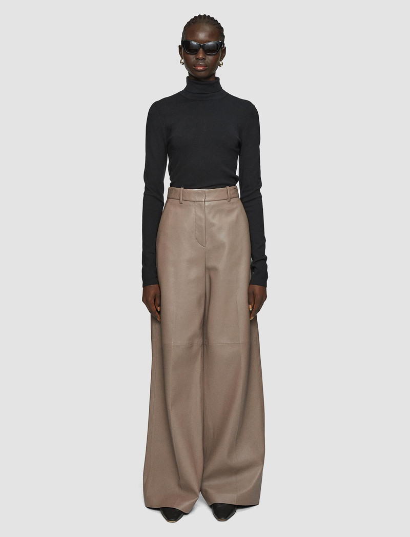 JOSEPH Alana Nappa Leather Trousers outlook