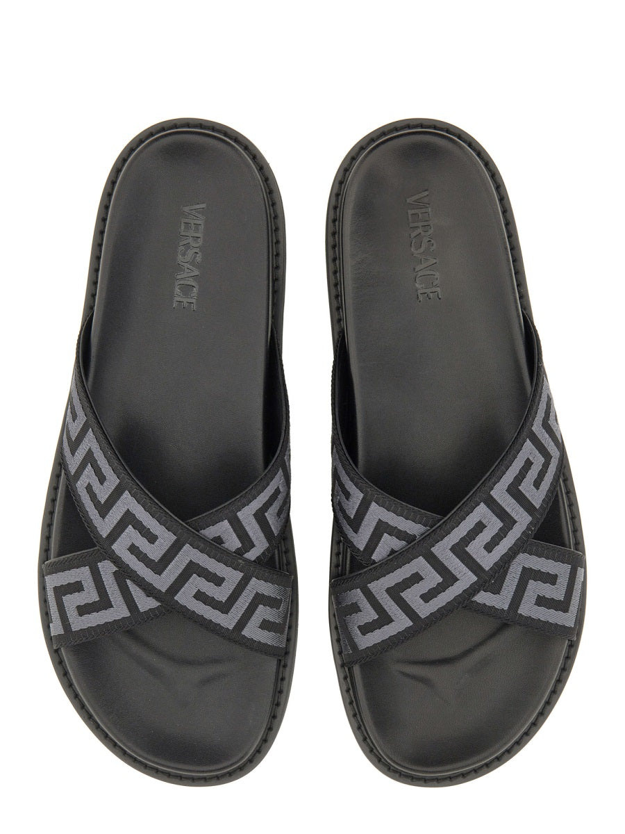 Versace Men Sandal With Logo - 5