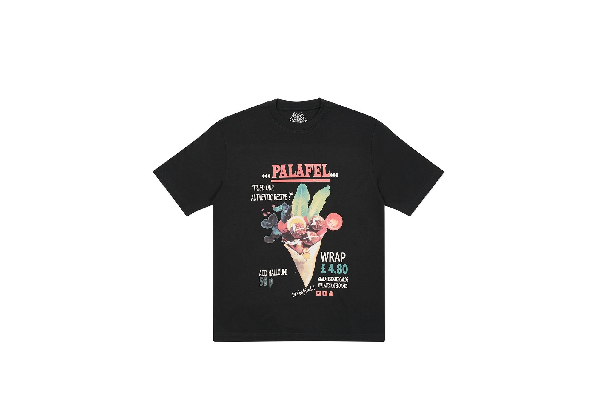 PALAFEL T-SHIRT BLACK - 1