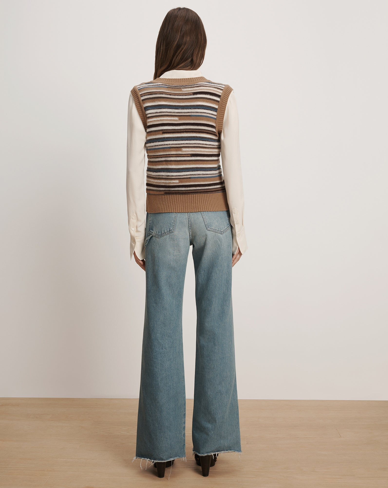 HELENKA WOOL SWEATER VEST - 5