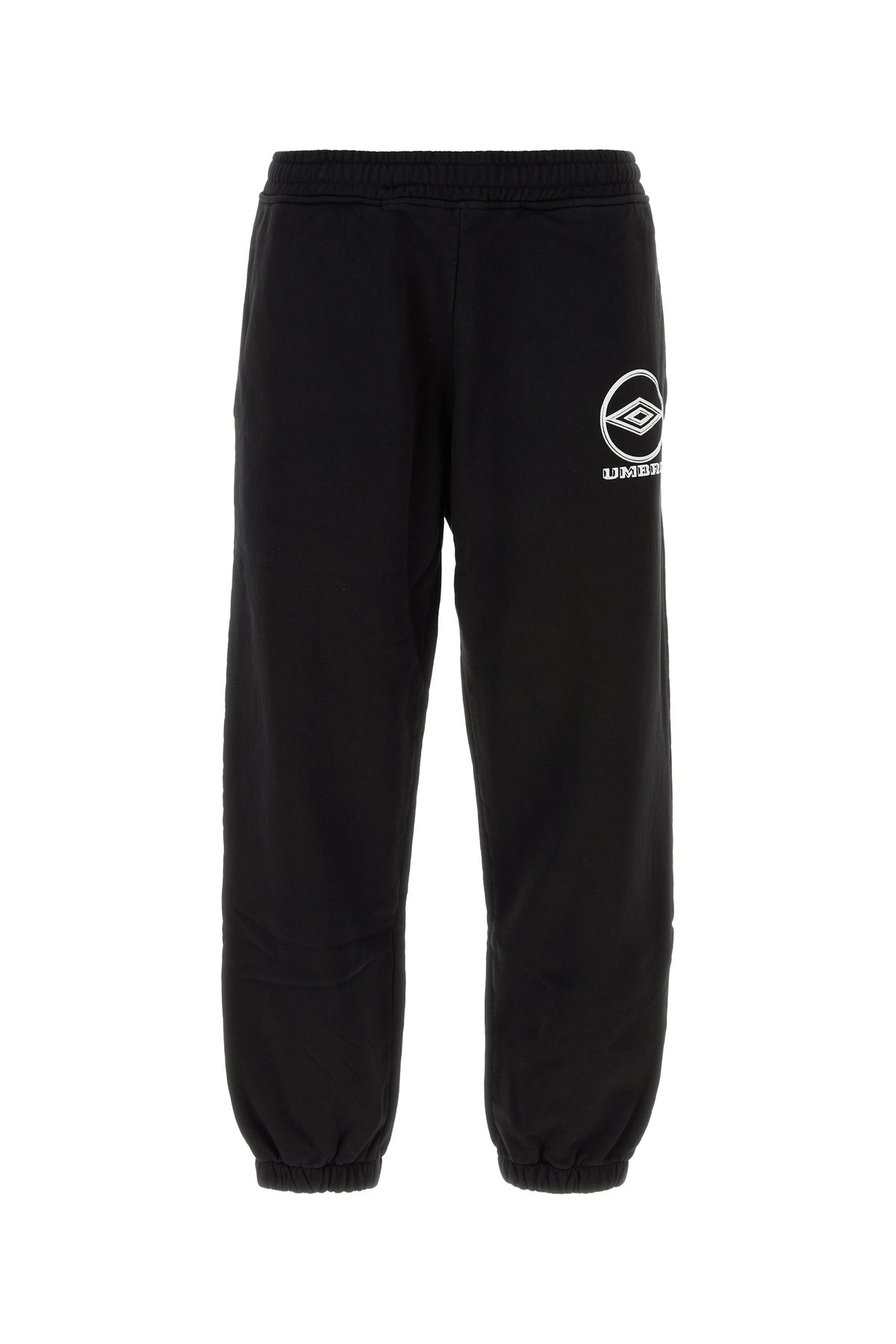 Black cotton joggers - 1
