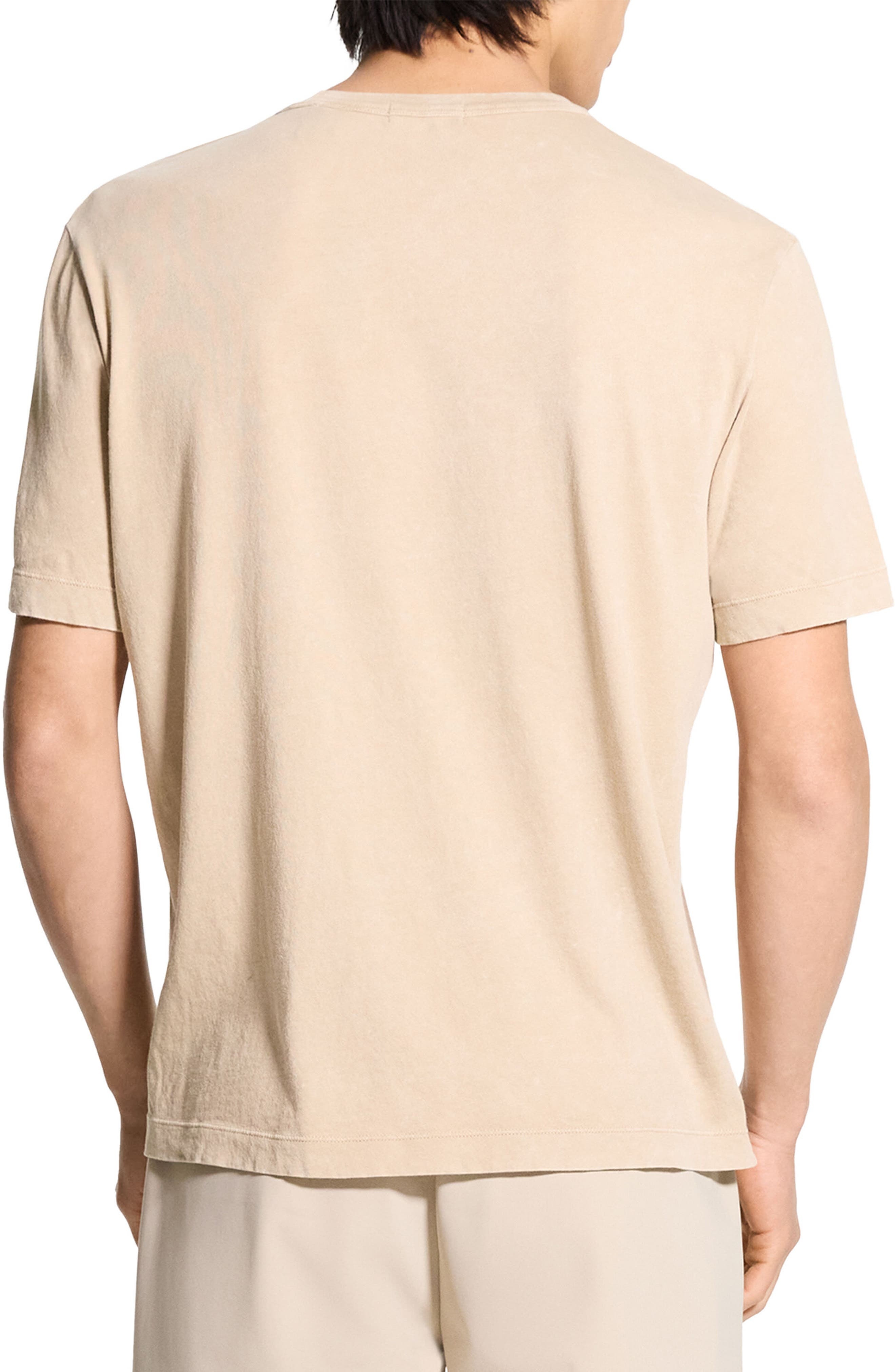 Theory Washed Pima Cotton T-Shirt in Chino at Nordstrom - 2