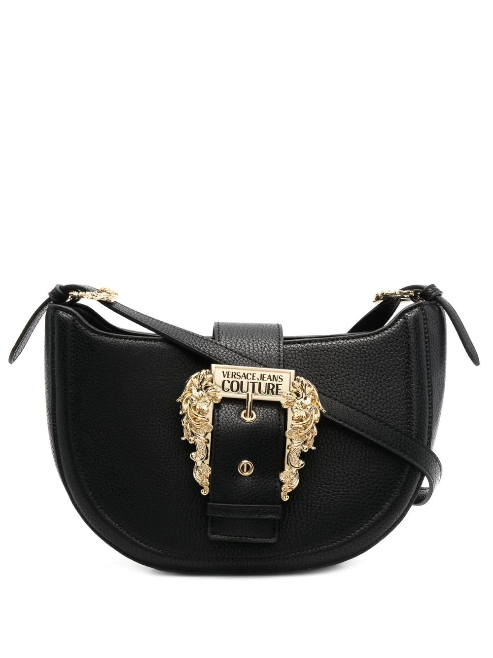 logo-buckle shoulder bag - 1