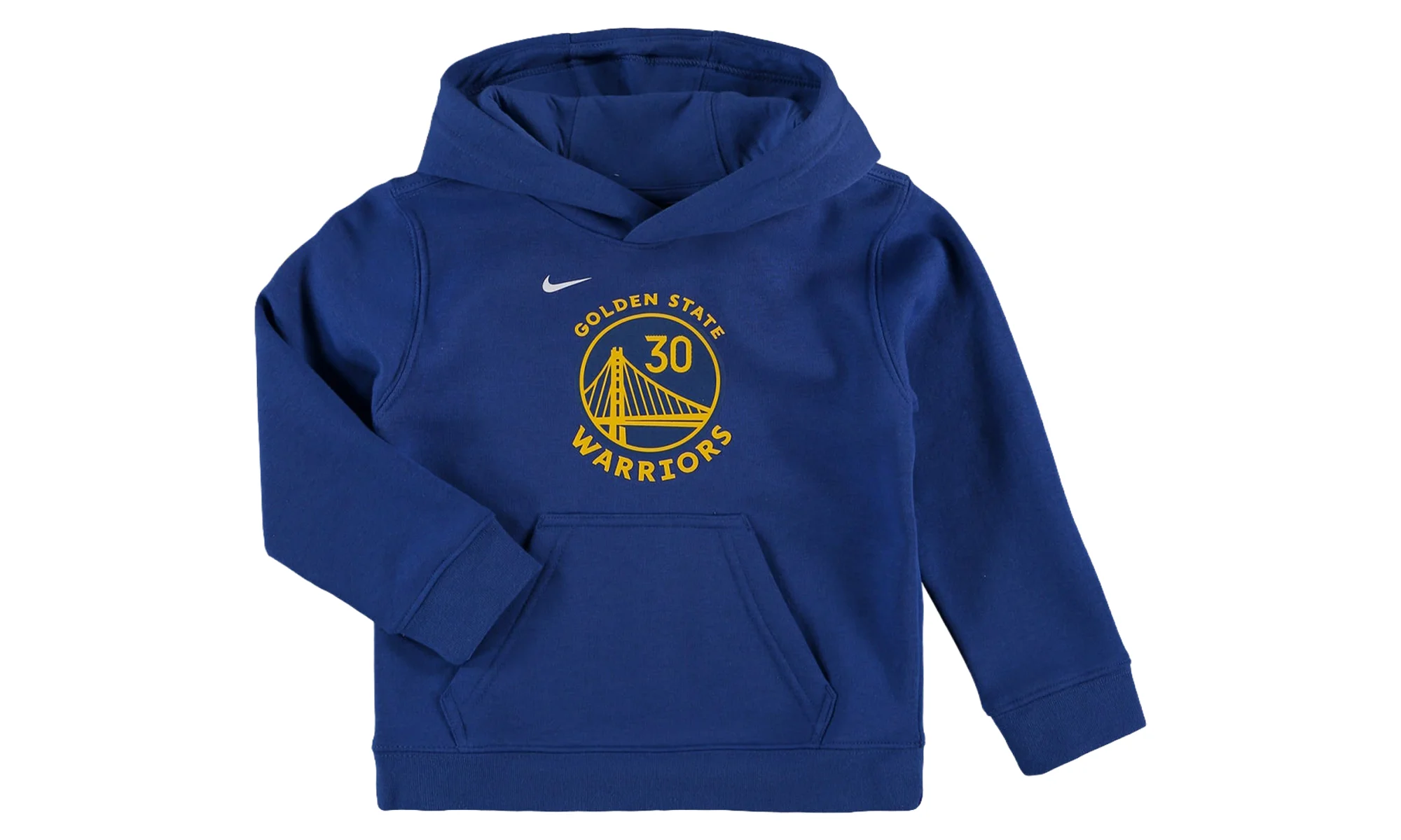 NBA GS Warriors Name & Number Steph Curry Hoodie TD "Blue" 9Z2B3BAQR WARSC - 1