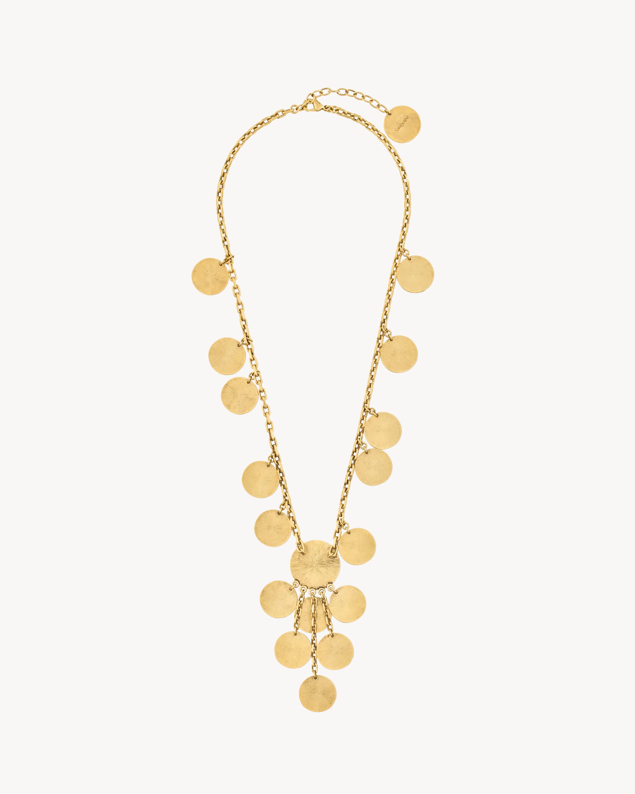 YVES SAINT LAURENT CHARM NECKLACE IN METAL - 3
