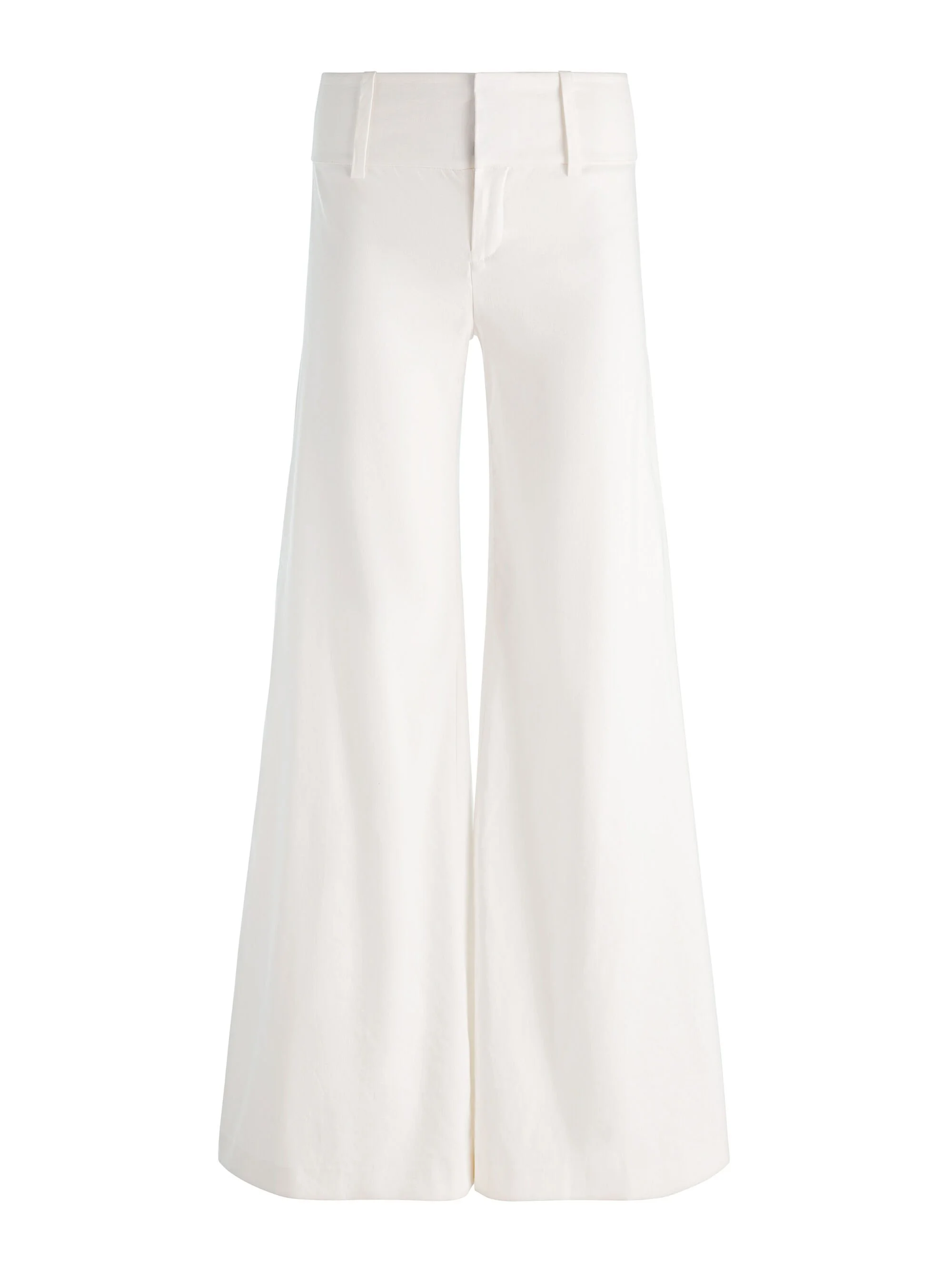 OLIVIA WIDE LEG LINEN PANT - 1