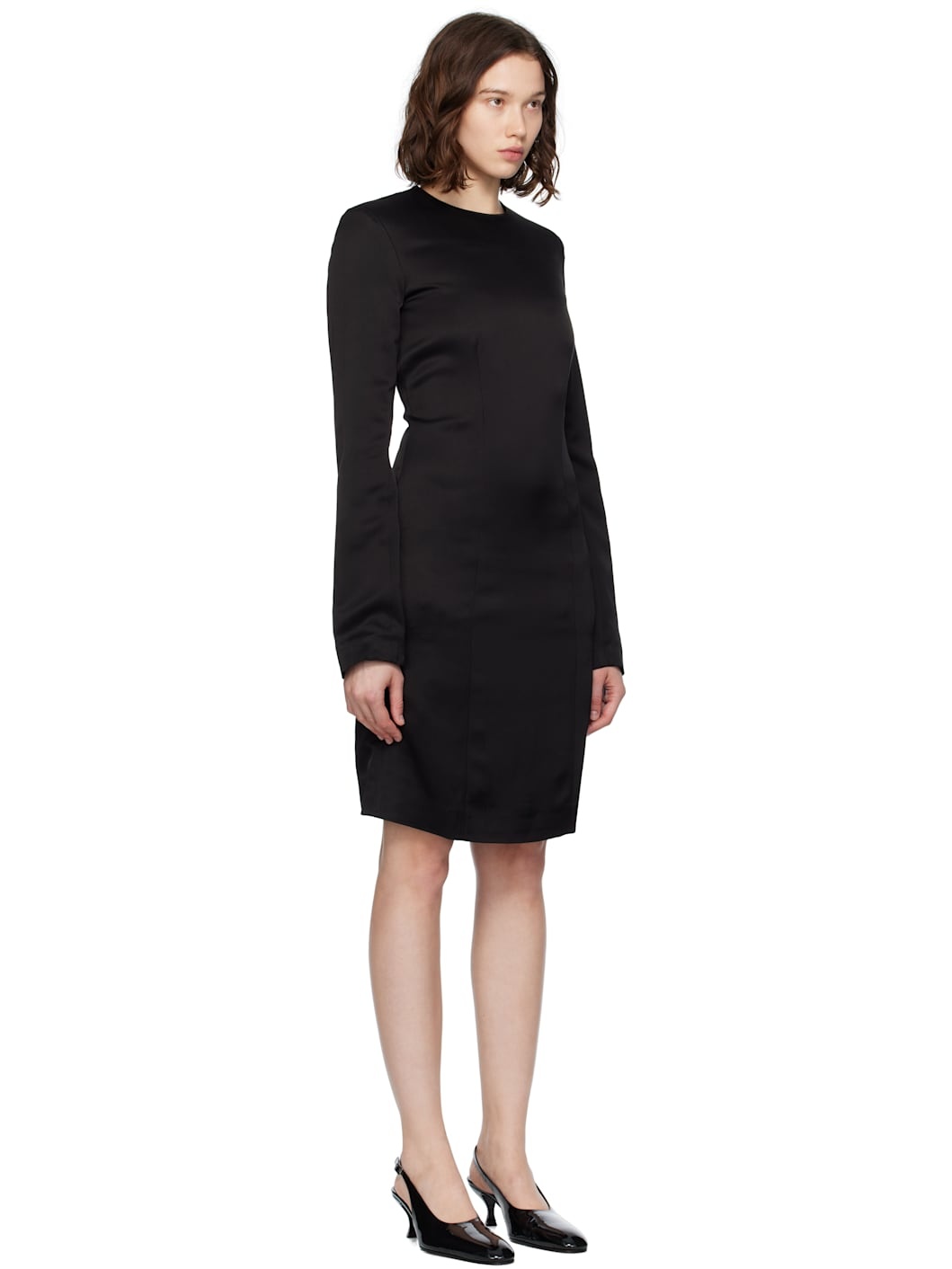 Black Dart Minidress - 2