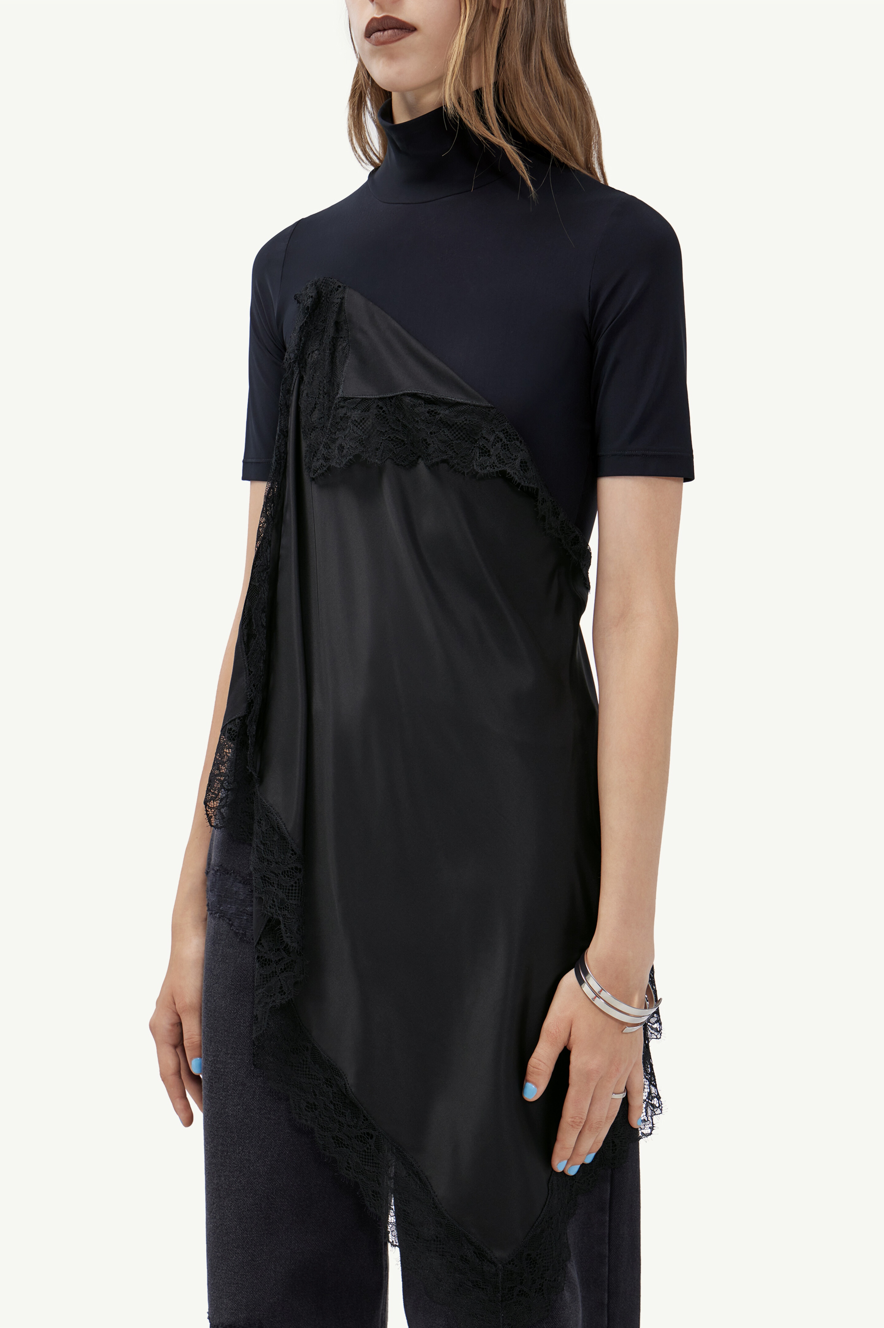 Spliced turtleneck - 5