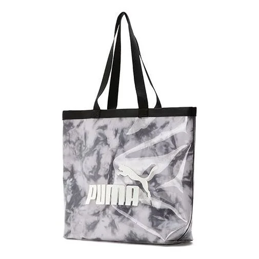 (WMNS) PUMA Core Transparent Tote Bag 'Grey' 079489-01 - 1