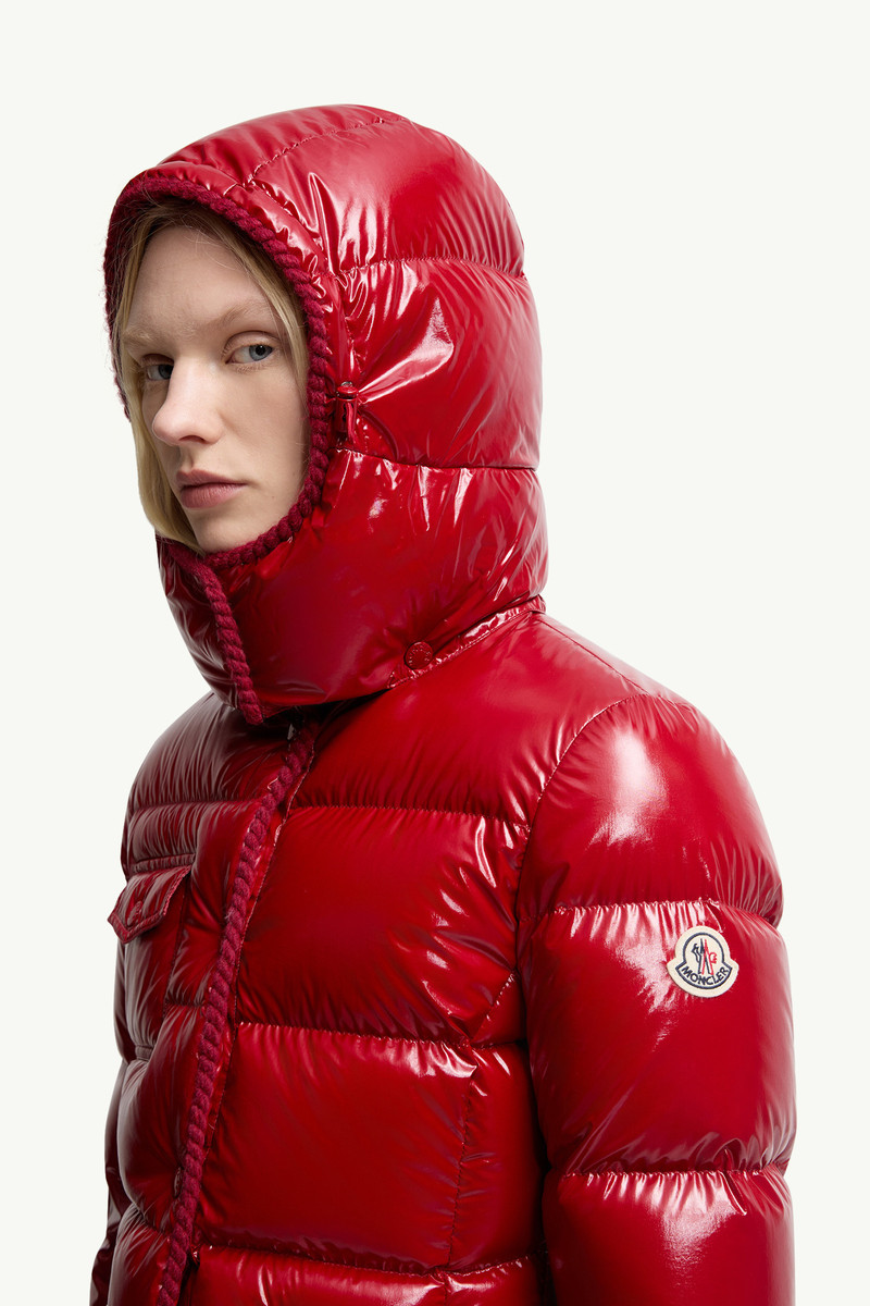 Glareins Braided Trim Hooded Short Down Jacket 4