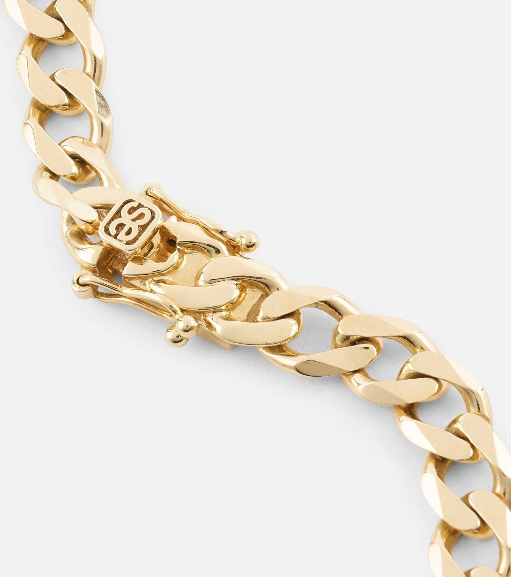 Love Script 14kt gold necklace with diamonds - 4