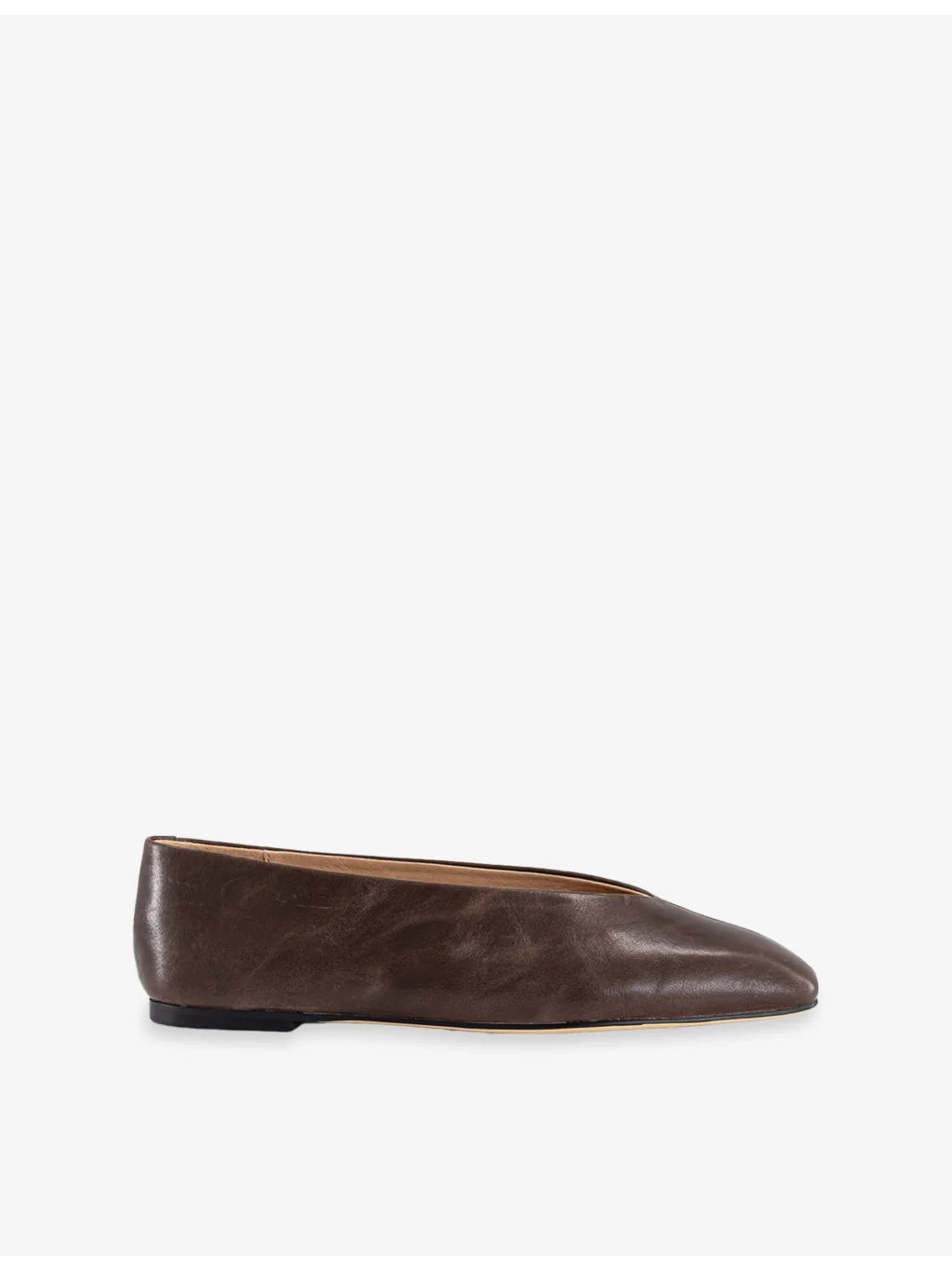 Brash Leather Ballet Flats - 1