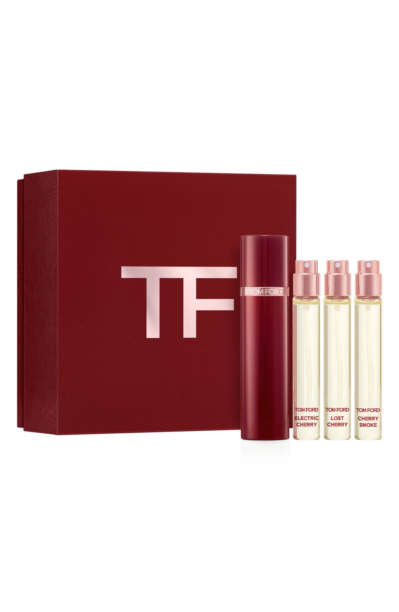 TOM FORD Private Blend Cherries Fragrance Travel Set & Atomizer $238 Value at Nordstrom - 1