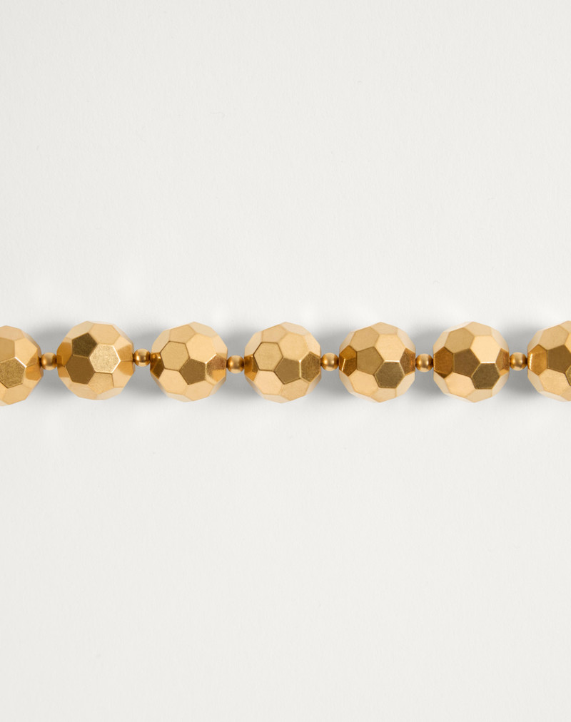OVALETTE NECKLACE IN RESIN, ENAMEL, METAL AND SWAROVSKI® CRYSTALS 5