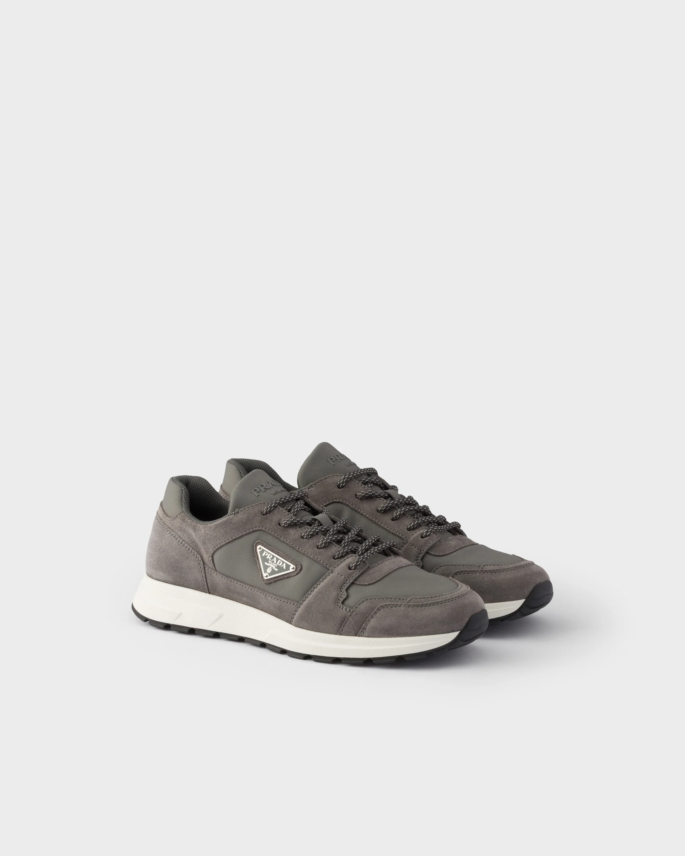 Prax suede and Re-Nylon sneakers - 1