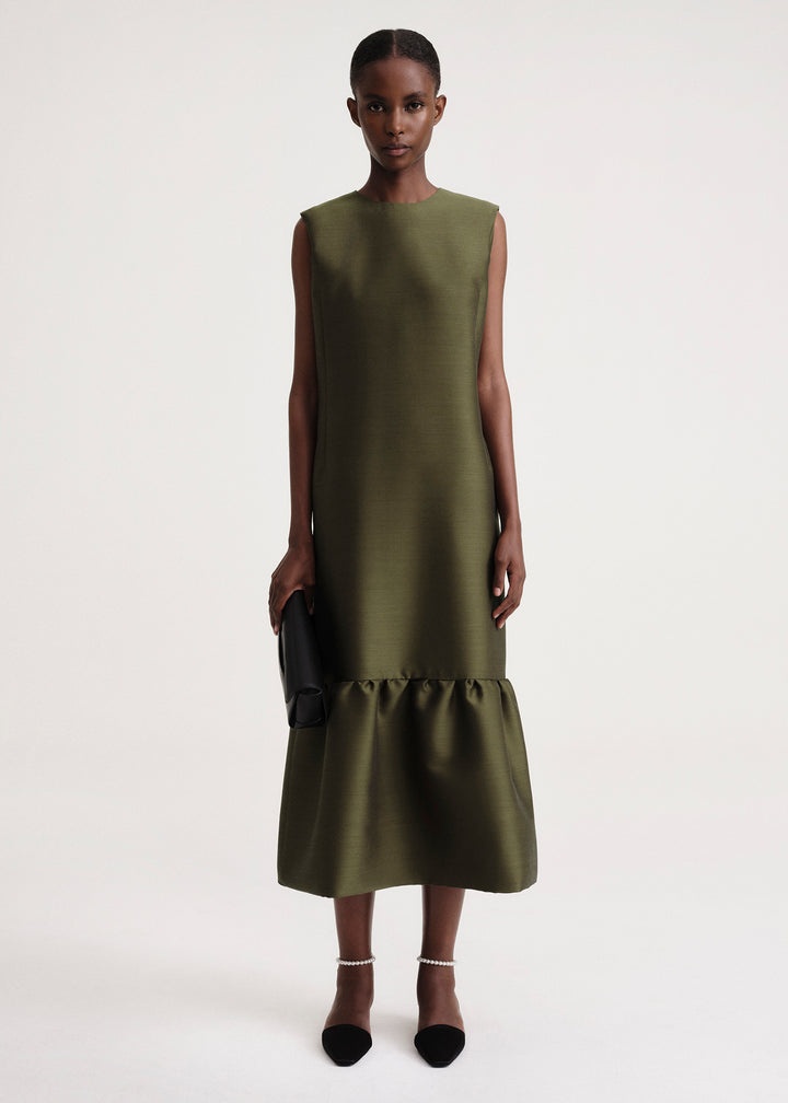 Gathered-hem dress martini - 2