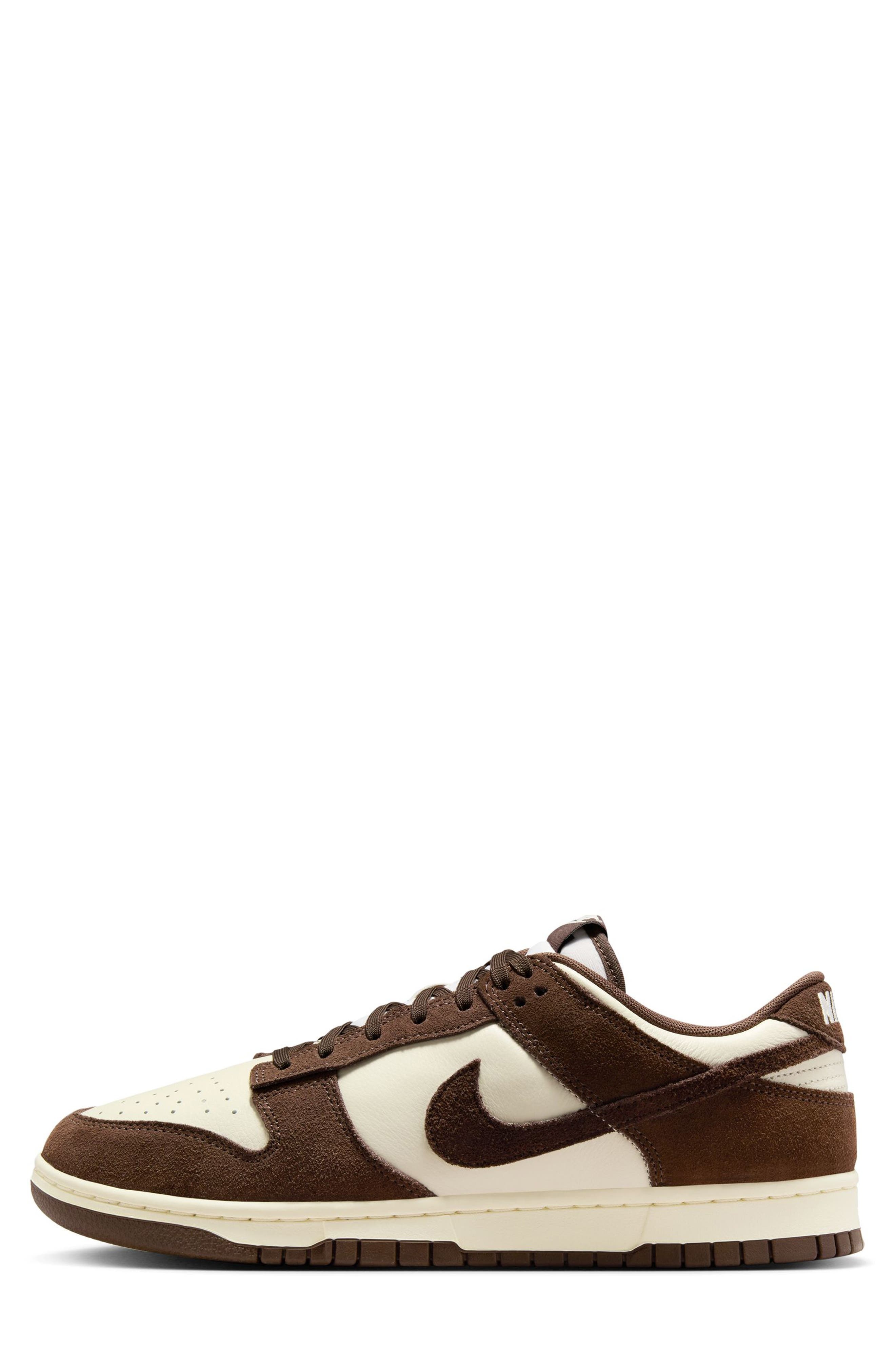 Nike Dunk Low SE Basketball Sneaker in Pale Ivory/Baroque Brown at Nordstrom - 2