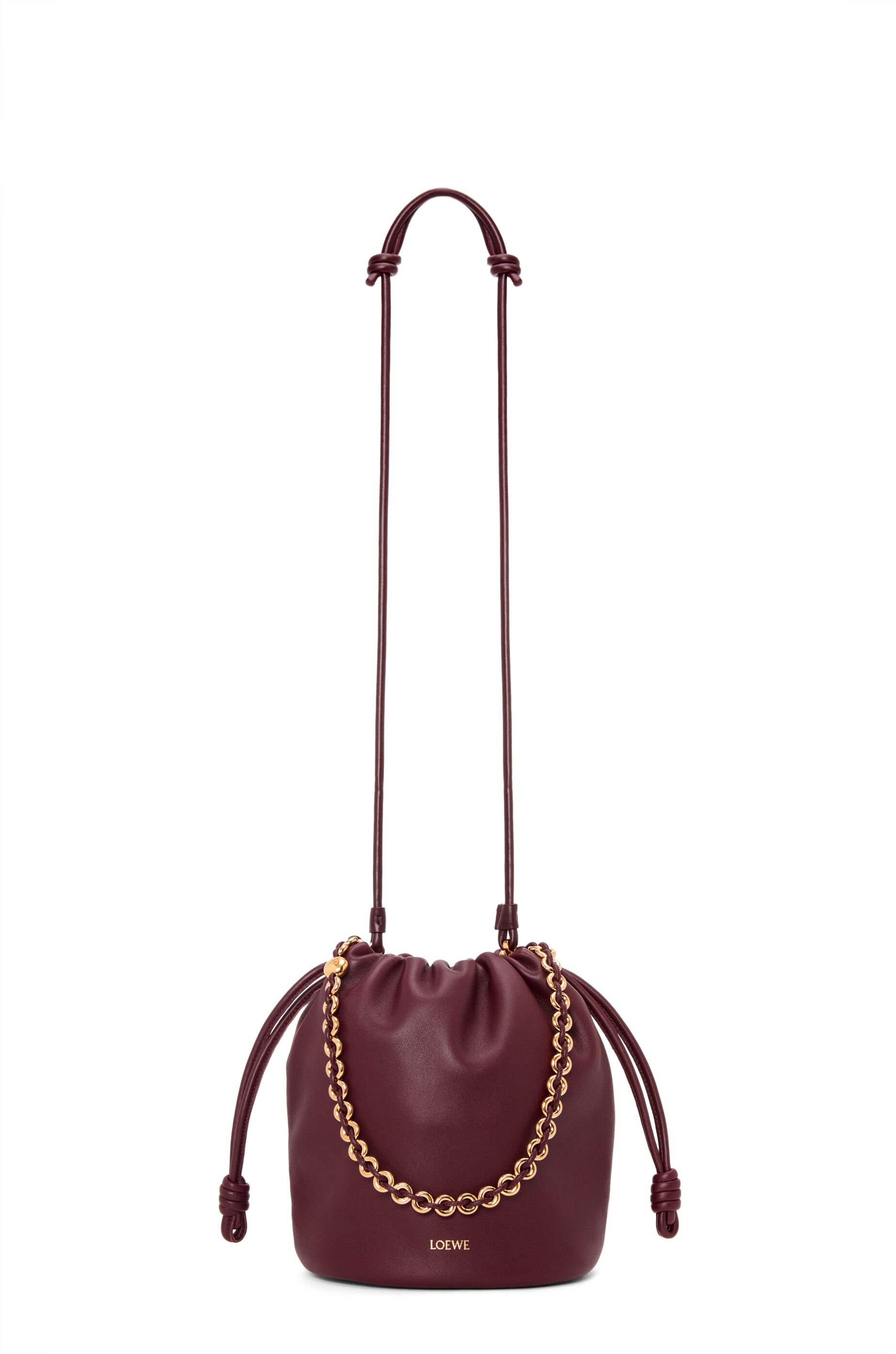 Flamenco purse bucket in mellow nappa lambskin - 10