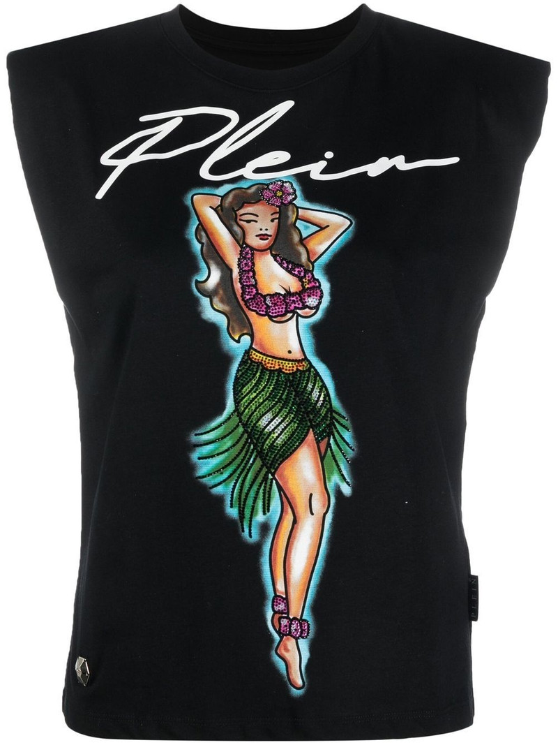 Aloha logo-print tank top 1