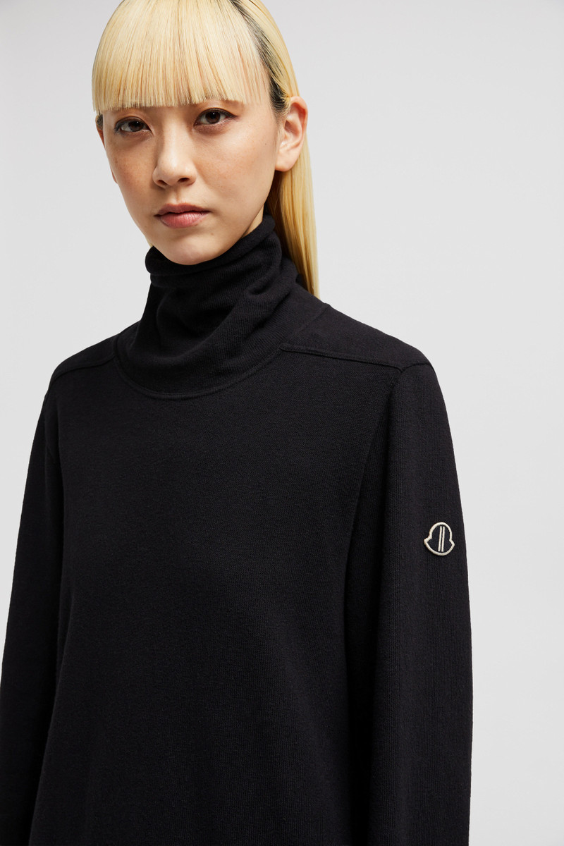 Moncler + Rick Owens Cotton Turtleneck Sweater 7