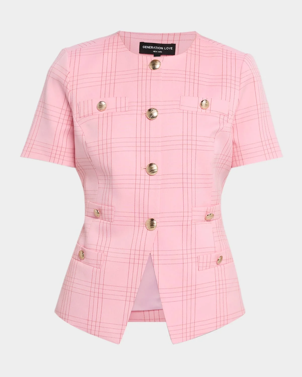 Reyes Windowpane Suiting Jacket - 1