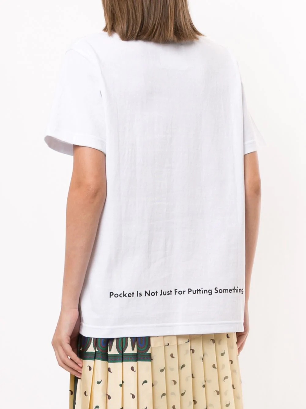 double pocket oversized T-shirt - 4