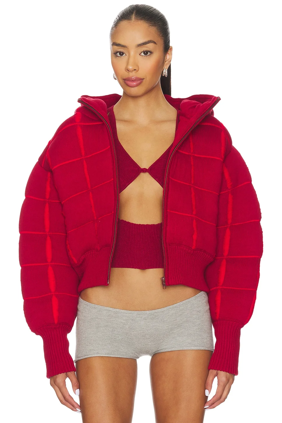 Square Puffer Jacket - 1
