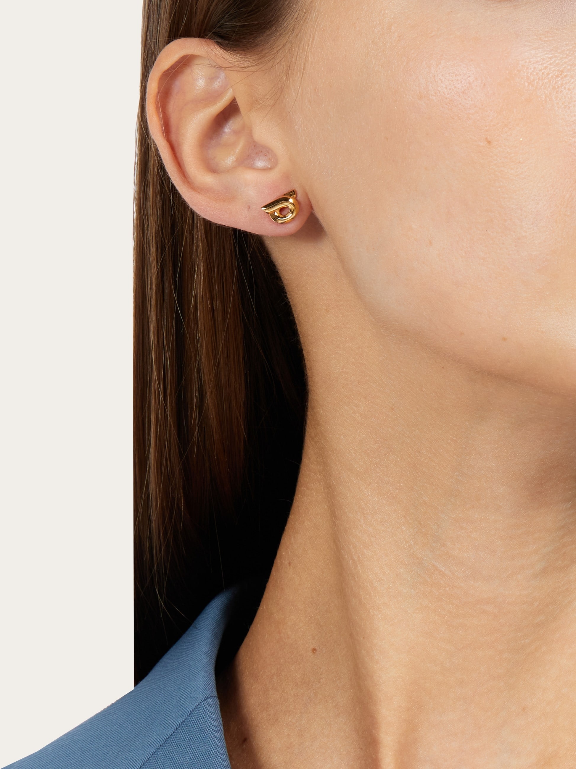 Gancini earrings- size 10 - 4
