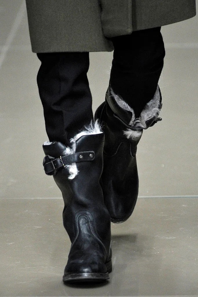 zOthers - Burberry Prorsum aw10 shearling leather boots 41 - 3