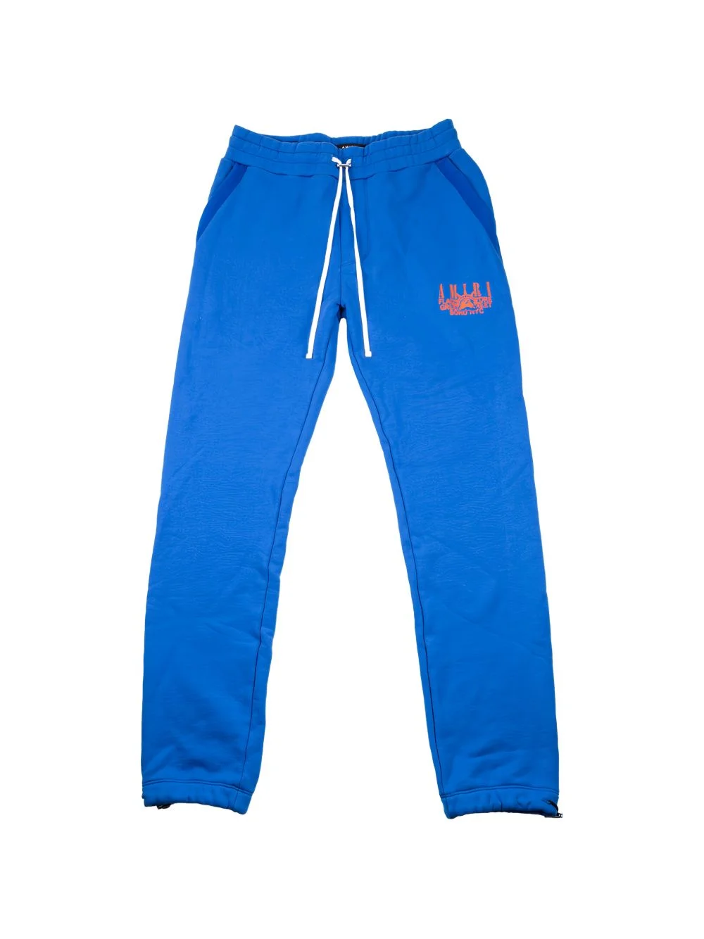 drawstring track pants - 1