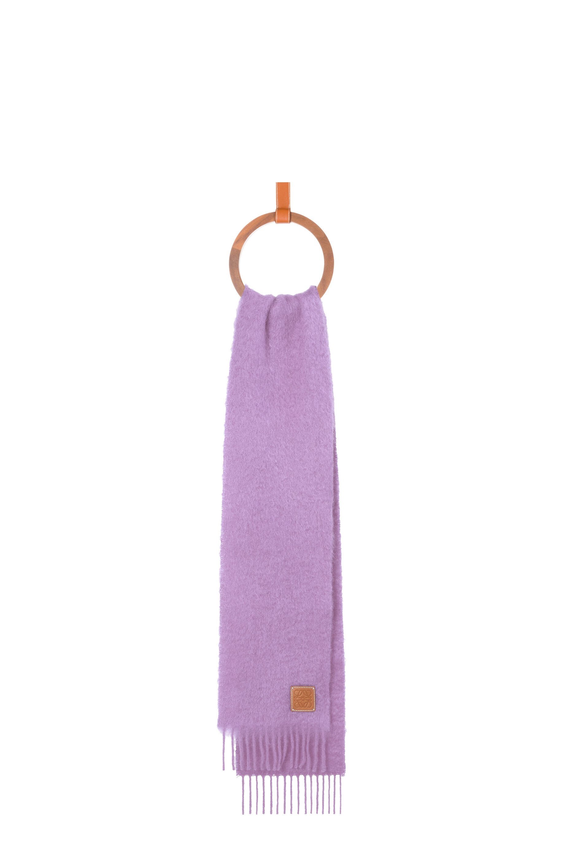 Scarf in mohair and wool - 1